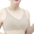 thumbnail image 2 of WCJM Up To 50% Off Bra No Show Ladies Thong, Cotton Bra White,95, 2 of 3