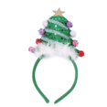 thumbnail image 4 of Diadema de árbol de Navidad con estrella Diadema de campana de Navidad Diadema de copo de nieve - estilo uno oso de fresa Electrónica, 4 of 5