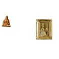 thumbnail image 1 of Estatua del Corazón de Jesús, figura de resina, obra de arte católica, marco de fotos, soporte de exhibición hecho a mano, adecuado para la me, 1 of 8