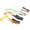 Default, variant on 8" - 4PCS Soft Bait Fishing Lure Freshwater Tackle for Pike Musky Bull Coarse Fish