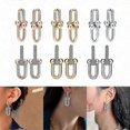 thumbnail image 2 of Chic Horseshoe Earrings - Stylish and Versatile Jewelry for Every Occasion, 2 of 5