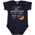 thumbnail image 3 of Inktastic I Love My Godmother to the Moon and Back Boys or Girls Baby Bodysuit, 3 of 5
