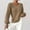 Khaki, variant on Black*Friday Chaoheng Fall Sweaters for Women Women's V-Neck Beaded Detail Knit Sweater,Casual Loose Long Sleeve Pullover Top