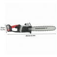 thumbnail image 5 of Chainsaw Electric Happydeer 16 Inch Cordless Chainsaw, Brushless Motor Battery Powered Chainsaw with Rapid Charger, for Tree Felling, Pruning, Logging and Firewood, 5 of 6