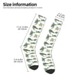 thumbnail image 5 of Daiia Sports Socks Cute Turtle Printed Novelty Crew Socks for Men Women Knee High Socks Cotton Socks Soft & Breathable Support Unisex Socks, 5 of 9