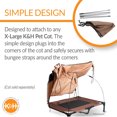thumbnail image 4 of K&H Pet Products Pet Cot Canopy (Cot Sold Separately) Tan X-Large 50 X 32 Inches, 4 of 7
