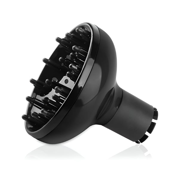 HIBIBUD Hair Diffuser Blow Dryer Diffuser Tool for Home Hair Salon (Black)
