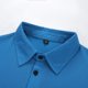 thumbnail image 5 of Blusa y camisa de manga larga con cuello vuelto para hombre, camisa deportiva de color liso con solapa y botones, blusa de poliéster de manga larga con solapa para hombre, 5 of 8