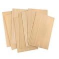 thumbnail image 4 of 8 Piezas de Madera Sin Terminar, Tablero Fino de Madera Contrachapada, Láminas de Madera, Tablero de Láminas de Madera para Hacer Aviones, Modelos de Macarena Hojas de bricolaje, 4 of 8