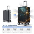 thumbnail image 2 of Luggage Cover Anti Scratch, Magical Library Butterfly Night Elastic Suitcase Protector Fits 18-32 Inch Luggage, 2 of 2