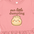 thumbnail image 4 of Inktastic Cute Kawaii Dumpling Baby Girls Toddler Dress, 4 of 5