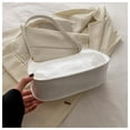 thumbnail image 4 of Bolso de Mano Mini Clutch de Cuero Charol Negro, 4 of 8