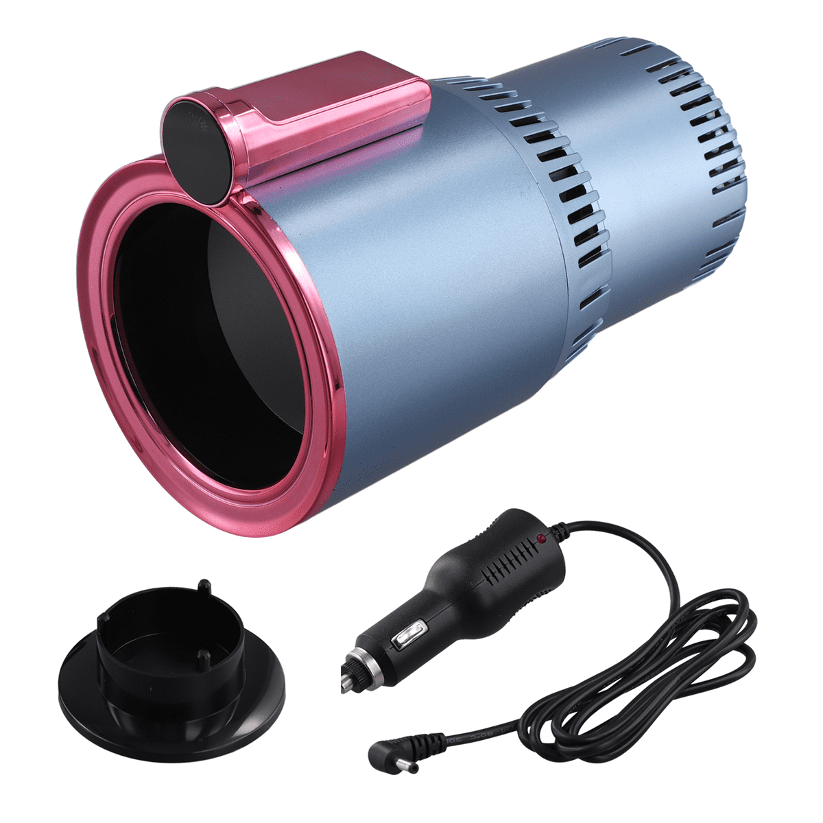 12V Car 2 in 1 Heating Cooling Cup Warmer Cooler Cup Smart Cup Holder Digital Display Temperature Drinks Holders