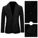 thumbnail image 3 of Mens Solid Color Slim Fit Business Casual Blazer, 3 of 5