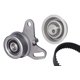 thumbnail image 1 of KIT DE DISTRIBUCIÓN BANDA K-NADIAN 1985 al 1987 MITSUBISHI L4 2.4L 4 Piezas 2 Poleas 123 Dientes, 1 of 3
