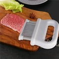 thumbnail image 2 of Ablandador De Carne De 48 Agujas, Ablandador De Carne De Mano De Acero Inoxidable Con Mango Ergonómico Para Filete De Res, Herramienta De Cocina matsuzay  HA016698-00, 2 of 7