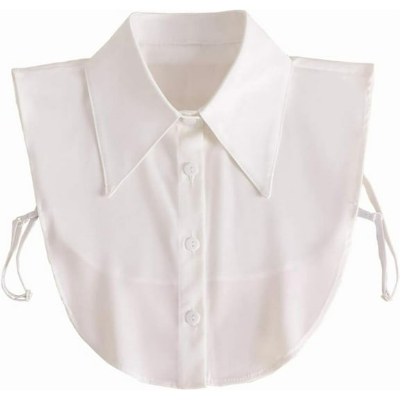 Camicover Fake Collar Detachable Dickey Collar Half Shirt Blouse Collar False Collar Faux Collar
