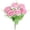 Pink, variant on Verdsylv 6-Head Artificial Rose Bouquet, Cloth Flower Plant Arrangement for Wedding Bridal Party, Home Living Room Decor, Table Centerpieces, and Anniversary Celebration, Beige