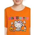 thumbnail image 4 of Hello Kitty Girls Halloween Graphic T-Shirt, Sizes 4-16, 4 of 5