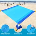 thumbnail image 3 of Sunset Sanctuary: Embossed Nylon, Waterproof Lightweight, Multi-Faceted Use, Suitable For Beach, Camping, Picnics, As Tent Ground Pad Or Emergency Use (210 X 200 Cm), 3 of 5