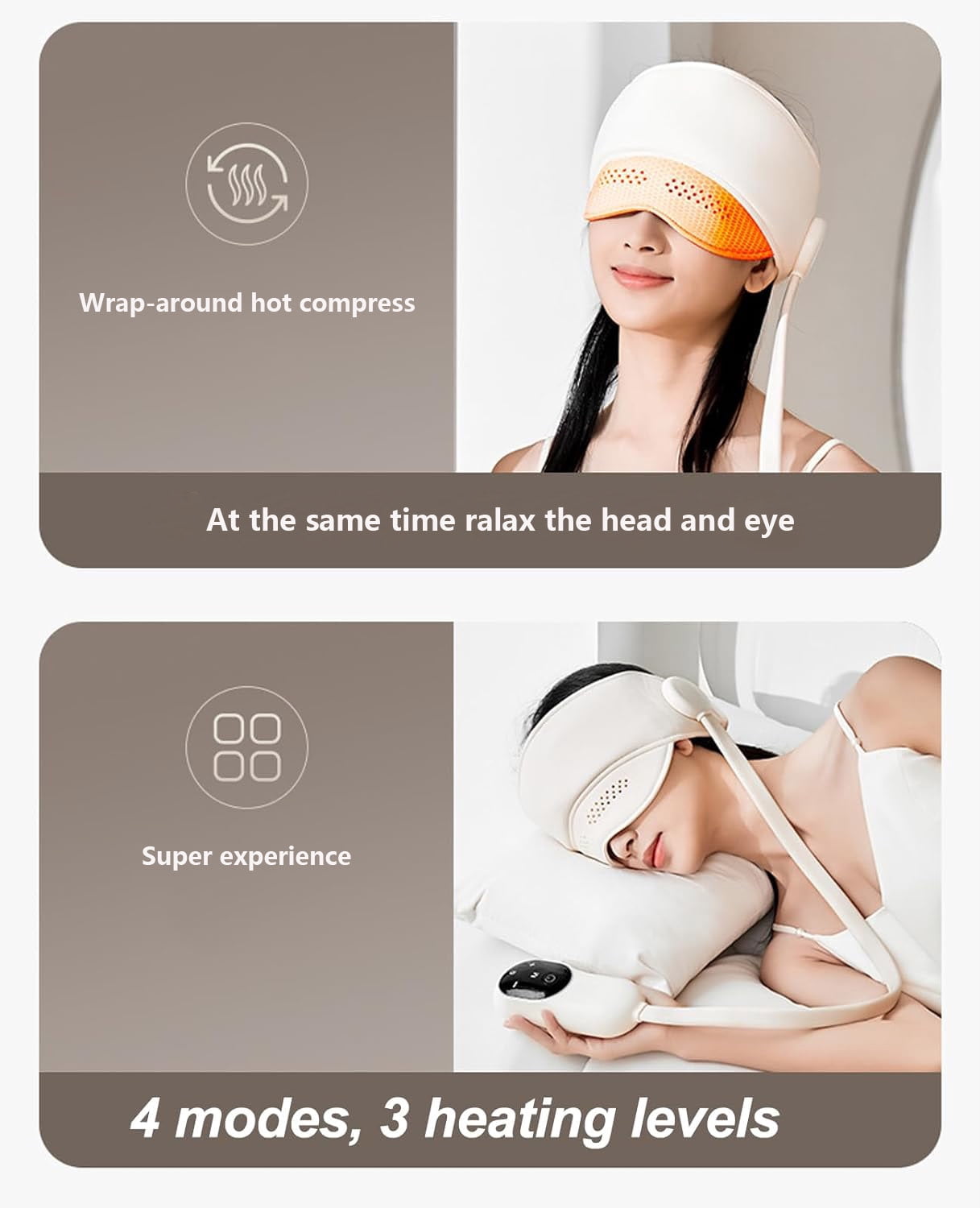 IYO Beauty Head Massager - Cream