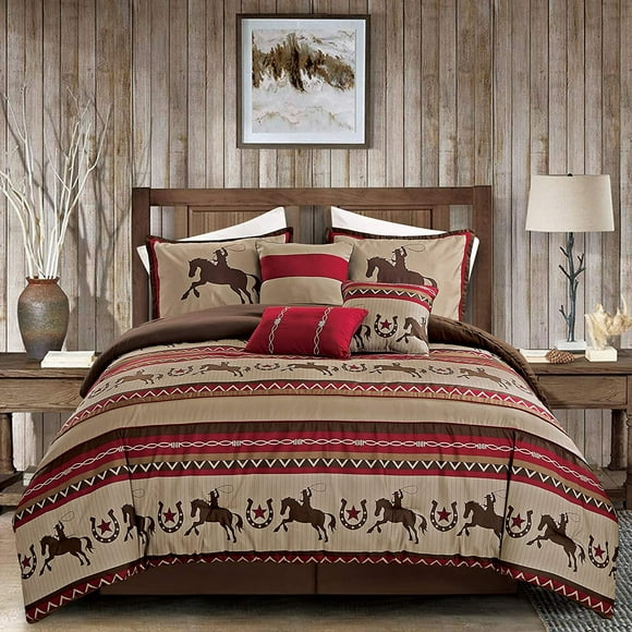 Cowboy Comforter Set, Cowboy Bedding King