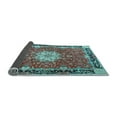 thumbnail image 2 of Ahgly Company Indoor Round Persian Light Blue Traditional Area Rugs, 4' Round, 2 of 4