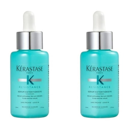Kerastase Resistance Serum Extentioniste Treatment Serum for Faster and Stronger Growing Hair 50ml 2 Pack