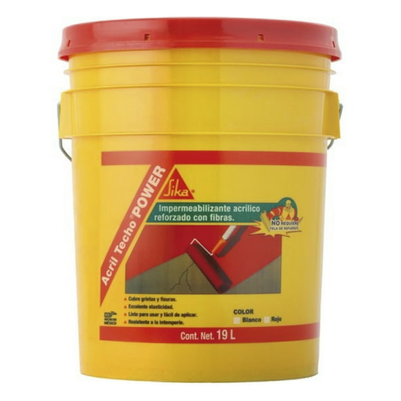 Impermeabilizante Acrilico Aislante Termico C/Mi Sika 568527