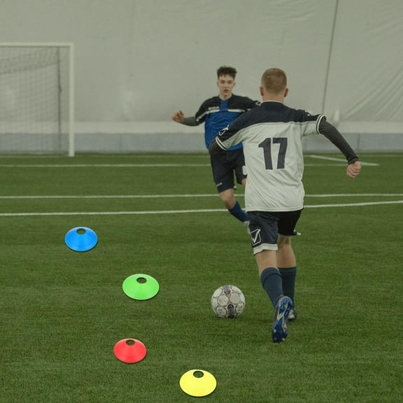 MLINS  12 PCS Practical Football Training Sign Dishes Barrels Soccer Equipment Small Party