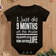 thumbnail image 1 of Newborn Infant Letter "9 Months" Embroidery Romper Short Sleeve Crew Neck Jumpsuit For Baby Boys And Girls Toddler Clothes, 1 of 5