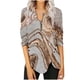 thumbnail image 1 of Puntoco Mujer Moda Casual Manga Larga Cómoda Cremallera Imprimir Sudadera tops Blusa Puntoco Puntoco-4055, 1 of 1