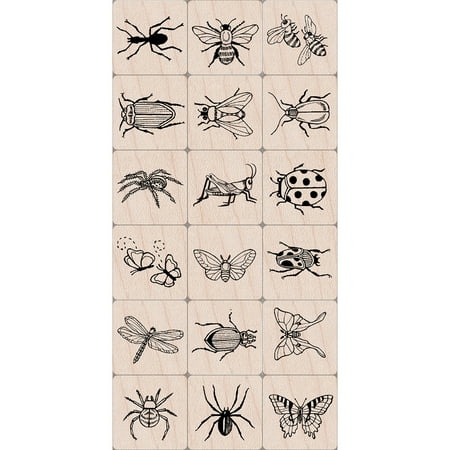 UPC: 0085700801379 | Hero Arts Ink n Stamp Tub 3 X4 -Bugs