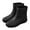 Black, variant on Water-Resistant Ankle Boots For Men Men'S Leisure Outdoor Waterproof Ankle Rubber Shoes 2024 Men's Fashion Temperament England Rain Boots Mid Calf Boots Non Slip Wear Water Shoes