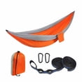 thumbnail image 1 of Hamac Portable Hamac Simple Ou Double Accessoires de Camping pour Extérieur, Intérieur avec Sangles d'Arbre, 1 of 5