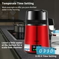 thumbnail image 4 of Destilador de agua VEVOR 4L 1L/H Temporización y pantalla de temperatura rojo, 4 of 9