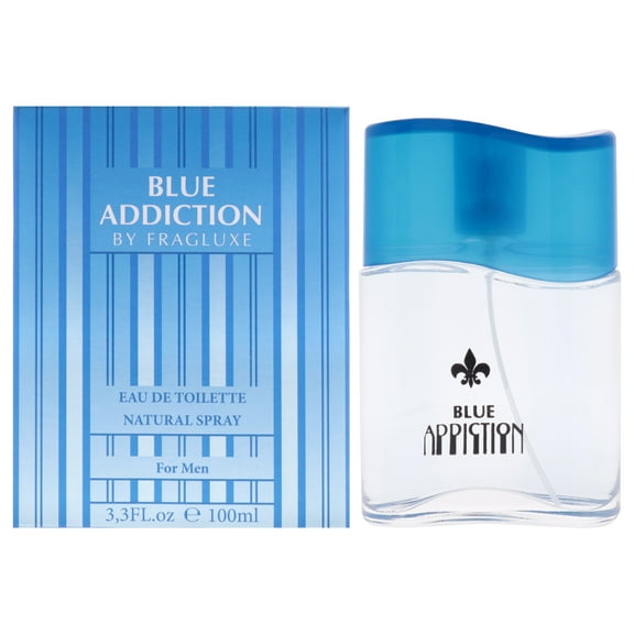 Blue Addiction by Fragluxe for Men - 3.3 oz EDT Spray