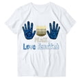 thumbnail image 1 of Blusas de Manga Corta para las Mujeres Divertida Impresión Cuello Redondo Camiseta Vintage, Blusas de Primavera para las Mujeres, 1 of 1