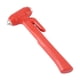 thumbnail image 1 of Car Safety Hammer Steel Emergency Escape Tool Seatbelt Cutter Window Breaker (Red Large), 1 of 5
