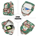 thumbnail image 5 of FORMRS Mini Backpack Purse for Women Travel Daypack Casual Shoulder Bag, Cute Christmas Pattern, 5 of 7