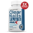 thumbnail image 2 of (3 Pack) Clear Nails Plus Max 40 Billion Probiotic CFU  Supplement Anti Fungal All Natural 180 Capsules, 2 of 5