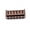 Antique Bronze, variant on KD By AxLabs 6-String Hardtail Bridge - String-Through-Body, 3-Screw Mount