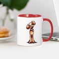 thumbnail image 3 of CafePress - Girly Apricot Poodle Mug - 11 oz Ceramic Mug - Novelty Coffee Tea Cup, 3 of 4