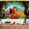 thumbnail image 2 of Lion King Backdrop Banner Party Supplies Poster Movie Theme Background for Photography Kids Birthday Decorations, 2 of 7