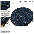 thumbnail image 4 of Replacement Papasan Cushion Cover 55 Inch - Waterproof, Tear-Resistant & Stylish - Fits Large Papasan Chair - Floral Pattern, 4 of 7