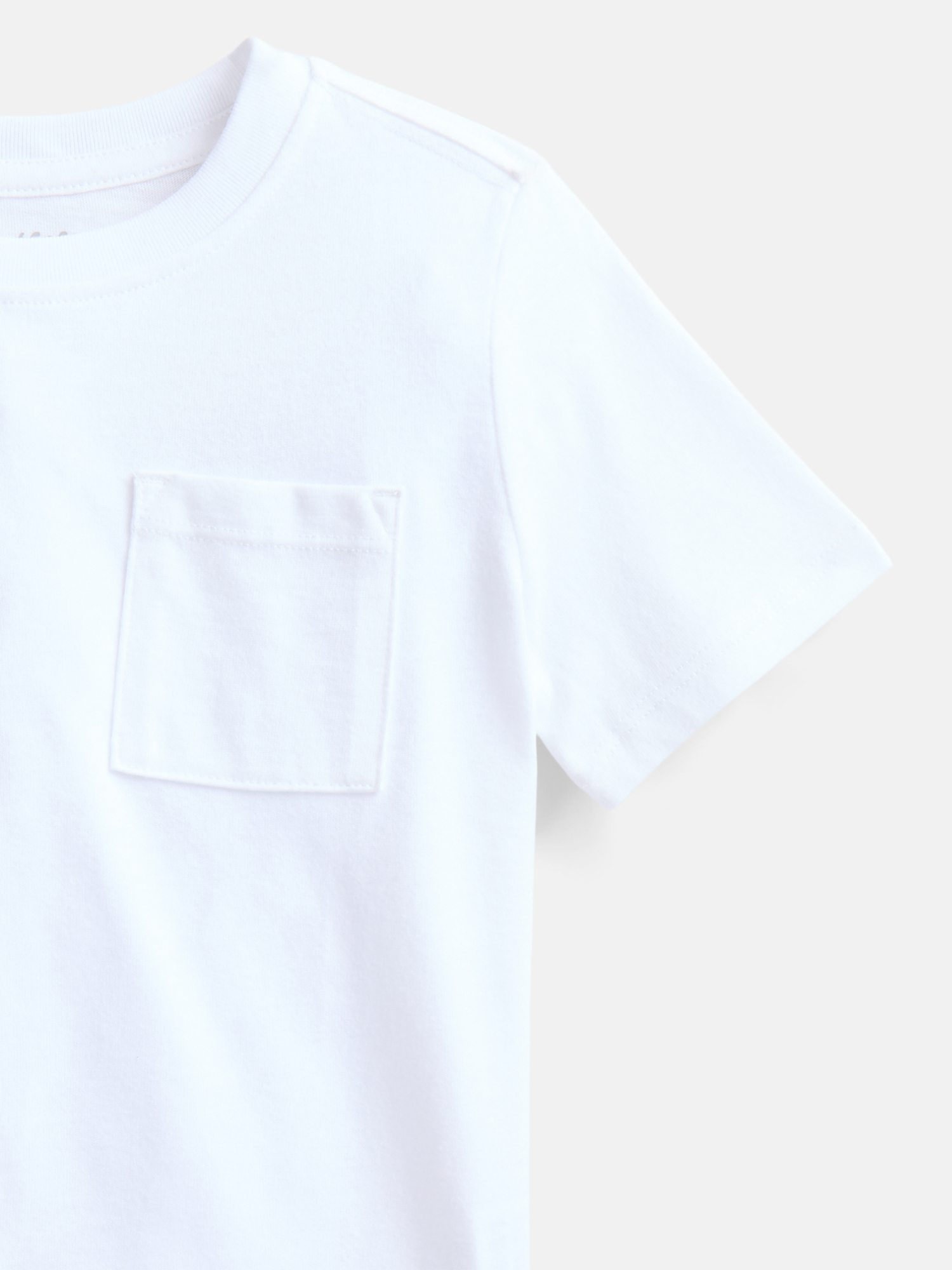 Camiseta con bolsillo de manga corta para niño pequeño, tallas 0M-5T 3
