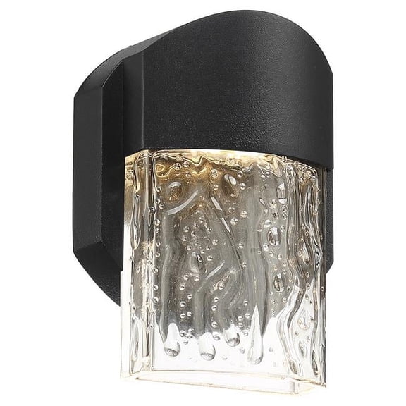 Access Lighting - Mist-Outdoor Small Wall Sconce in Transitional Style-4.5