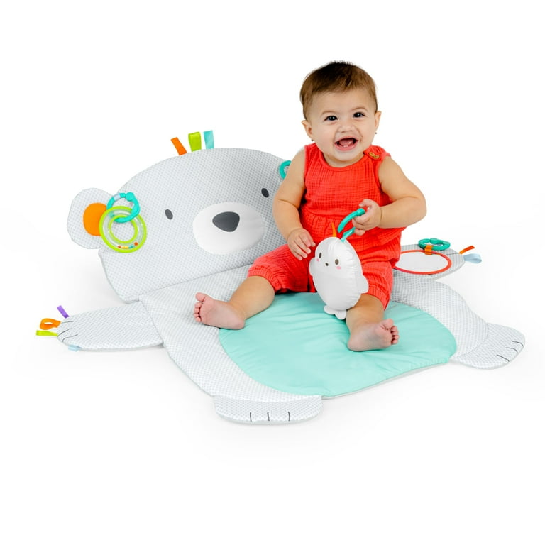 Polar bear tummy time mat cheap