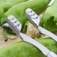 thumbnail image 4 of Cateissary Pepper Corer Stainless Steel Handle Kitchen Durable Remover Slicers Gadgets Seed Cooking Kitchenware Kitchens Tool Chili Cocina y Comedor No.1 Cateissary HA021145-00, 4 of 6