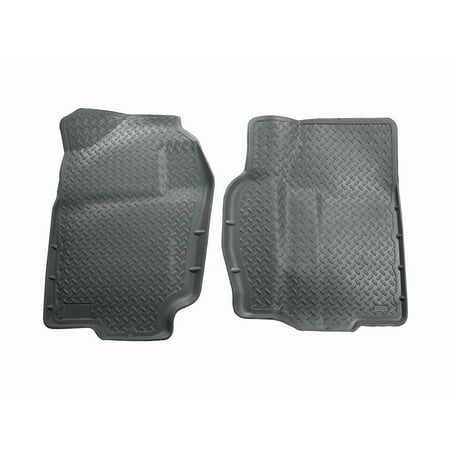 Husky Liners 30712 Classic Style Floor Liners Fit 1994-2001 Dodge Ram 1500, 1994-2002 Ram 2500 & 3500 Front Row 2-Pc Grey